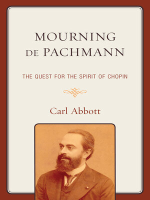 cover image of Mourning de Pachmann